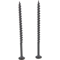 Саморез Качественный Крепеж 4,2х70 потай, крупная резьба, оксид 200 шт 0500376 КЧ