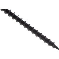 Саморез Качественный Крепеж 4,2х70 потай, крупная резьба, оксид 200 шт 0500376 КЧ