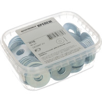 Увеличенная шайба Качественный Крепеж плоская DIN 9021 М10 80 шт 0300967 КЧ