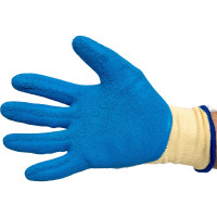 Зимние перчатки полушерстяные с обливом БЕРТА, размер 10/XL 281