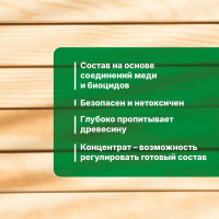 Невымываемый антисептик PROSEPT ULTRA , концентрат 1:10, 1 л 008-1