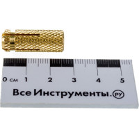 Забиваемый латунный анкер М8, 10 шт, пакет Zitar 106745