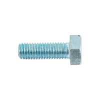 Болт Tech-Krep/Zitar DIN933 с шестигранной головкой, оцинкованный М10х30 + гайка + шайба 2 шт - пакет 114054