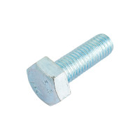 Болт Tech-Krep/Zitar DIN933 с шестигранной головкой, оцинкованный М10х30 + гайка + шайба 2 шт - пакет 114054