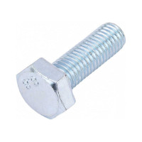 Болт Tech-Krep/Zitar DIN933 с шестигранной головкой, оцинкованный М10х30 + гайка + шайба 2 шт - пакет 114054