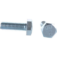 Болт Tech-Krep/Zitar DIN933 с шестигранной головкой, оцинкованный М10х30 10 шт - пакет 102976