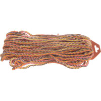 Вязаный шнур Tech-Krep ПП, 6 мм, с сердцевиной, универсальный, цветной, 20 м 139949