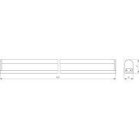 Линейный светильник ЭРА LLED-01-14W-4000-W Б0017427