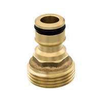 Штуцер для шланга (внешняя резьба 3/4") QUATTRO ELEMENTI 246-302