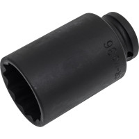 Головка торцевая JTC 1/2" 36 12-ти гранная ударная тонкостенная L=82мм -448336 687445