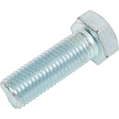 Болт DIN 933 с шестигранной головкой, оцинкованный М20х60, 8шт - коробка Tech-Krep 126542