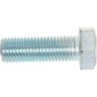 Болт DIN 933 с шестигранной головкой, оцинкованный М20х60, 8шт - коробка Tech-Krep 126542