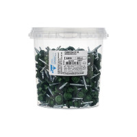 Саморез КР св. 4,8x28 RAL-6002 зелёный 300 шт - ведро Zitar 103177