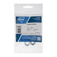 Гайка DIN985 самоконтрящаяся оцинкованный М10 4 шт Zitar 103033