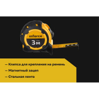Компактная рулетка Inforce 3Х16 06-11-72