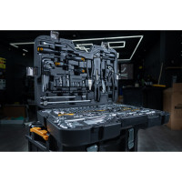 Набор инструментов Inforce 150 предметов 1/2" & 3/8" & 1/4", Сталь Cr-V, Сталь Cr-V, Профессиональный, 06-07-21