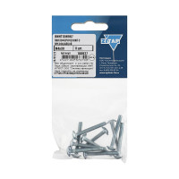 Винт для крепления ручки оцинкованный М4x30 мм, 8 шт, пакет Zitar 108927