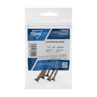 Саморез ШУж с потайной головкой 5,0x60 мм, 7 шт., пакет Zitar 102512