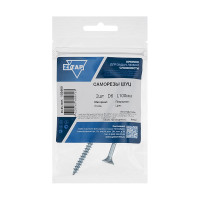 Саморез ШУц с потайной головкой 6,0x100 мм, 2 шт., пакет Zitar 102460