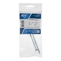 Саморез ШУц с потайной головкой 6,0x130 мм, 2 шт., пакет Zitar 102463