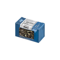 Универсальные саморезы, желтые, 20x4,5 мм, 200 шт., коробка с окном Zitar 102250