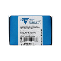 Болт с шестигранной головкой DIN933 оцинкованный, М18x80 мм, 8 шт в коробке с окном Zitar 126540