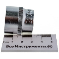 Головка торцевая 6-гранная (22 мм; 3/8DR) KORUDA KR-3SK22