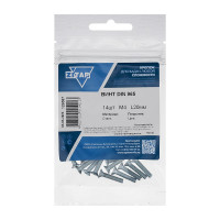 Винт Zitar DIN965 с потайной головкой оцинкованный М4x20, 14 шт. (пакет) 126587