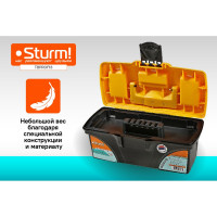 Ящик 13" пластиковый для ручного инструмента Sturm TBPROF13