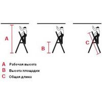 Двусторонняя стремянка Krause MONTO DOPPLO 120328