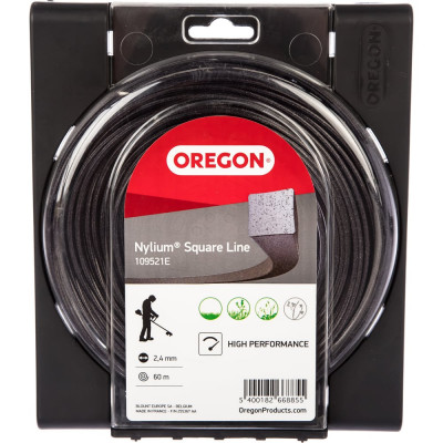 Леска Nylium (2.4 мм; 60 м; квадрат) Oregon 109521E