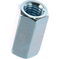Соединительная гайка Tech-Krep/Zitar DIN6334 оцинкованная М8 4 шт - пакет 112283
