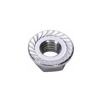 Гайка DIN6923 шестигранная оцинк. С фланцем Zitar М6 200 шт - пакет 141611