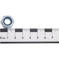 Гайка DIN985 самоконтрящаяся оцинкованный М10 4 шт Zitar 103033