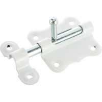 Накладная задвижка Tech-Krep/Zitar 2 белая -пакет 138889