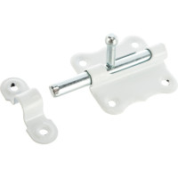 Накладная задвижка Tech-Krep/Zitar 2 белая -пакет 138889