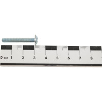 Винт для крепления ручки оцинкованный М4x30 мм, 8 шт, пакет Zitar 108927