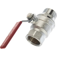 Шаровой кран GEKON с вн./нар. резьбой 1", ручка-рычаг GK 554L 1