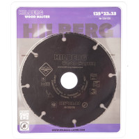 Диск карбид вольфрамовый отрезной Hilberg 125x22.23 Super Wood 530125