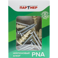 Дюбель (анкер) с шурупом Партнер PNA нейлон, 50 шт. 826030