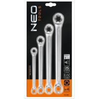 Накидные ключи NEO Tools Torx, 4 шт. 09-980