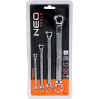 Накидные ключи NEO Tools Torx, 4 шт. 09-980