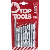 Набор торцовых трубчатых ключей Top Tools 8-17 мм, 6 шт. 35D191
