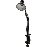 Настольный светильник Ultraflash UF-312P С02 черный 230V 60W 12895