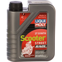 Синтетическое моторное масло для скутеров 1л LIQUI MOLY Motorbike 2T Synth Scooter Street Race 1053