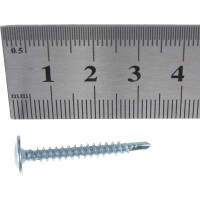 Саморез с прессшайбой Качественный крепеж 4,2х32 сверло 650 шт 1000349 КЧ