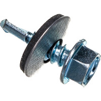 Кровельный саморез Качественный крепеж 5,5х19 цинк 160 шт 0500181 КЧ