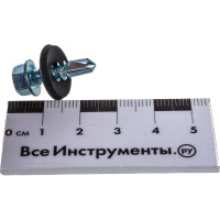 Кровельный саморез Качественный крепеж 5,5х19 цинк 160 шт 0500181 КЧ