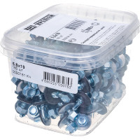 Кровельный саморез Качественный крепеж 5,5х19 цинк 160 шт 0500181 КЧ