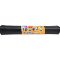 Мешки для мусора ПРОФИ в рулоне (10 шт; 120 л; 55 мкм; 70х110 см) Концепция Быта 02067